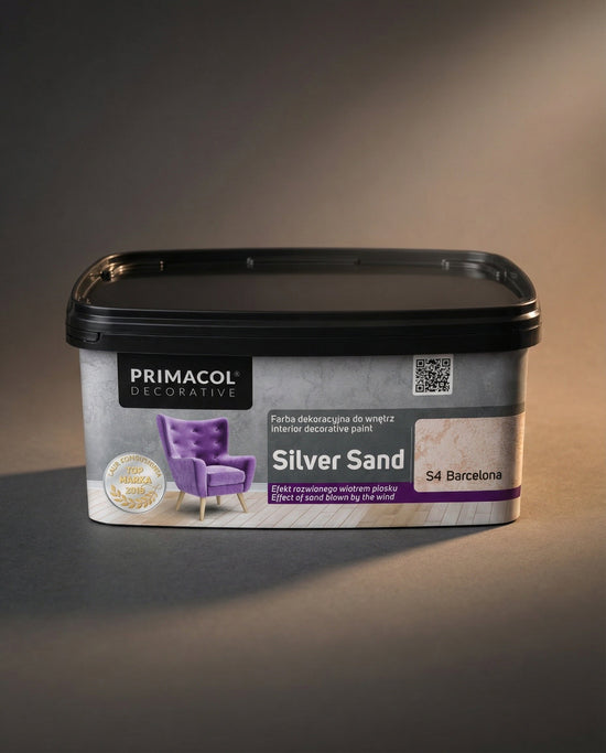 How to apply silver Sand paint - tutorial