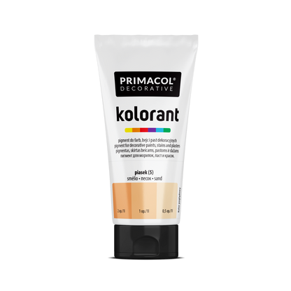 Primacol Decorative Pigment 40 ml in Sand 05 for tinting paints and decorative effects